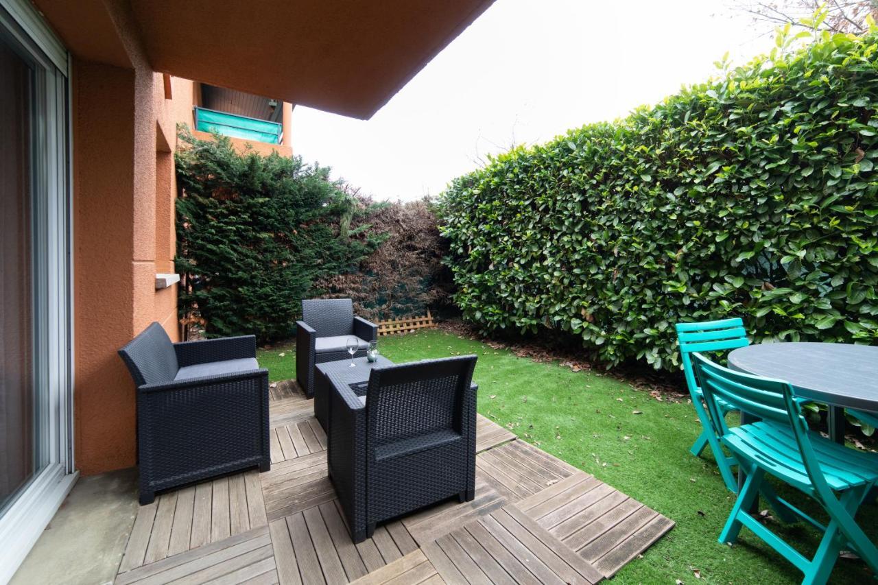 Appartement My Cozy Flat Blagnac - T2 - Free Parking - Terrasse - Jardin Extérieur photo